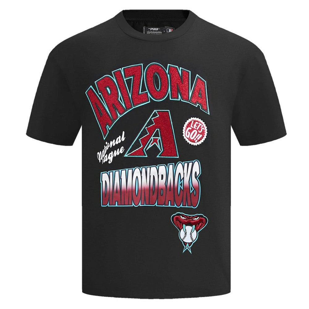 Arizona Diamondbacks Pro Standard Turn It Up Dropped Shoulder T-Shirt - MLB T-shirts