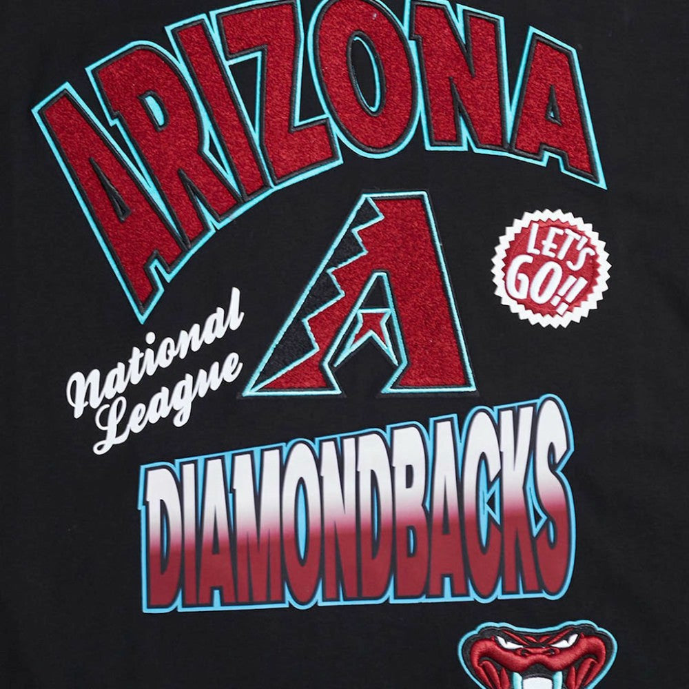 Arizona Diamondbacks Pro Standard Turn It Up Dropped Shoulder T-Shirt - MLB T-shirts