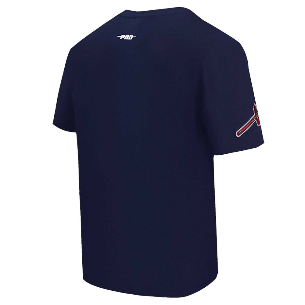 Atlanta Braves Pro Standard Turn It Up Dropped Shoulder T-Shirt - MLB T-shirts