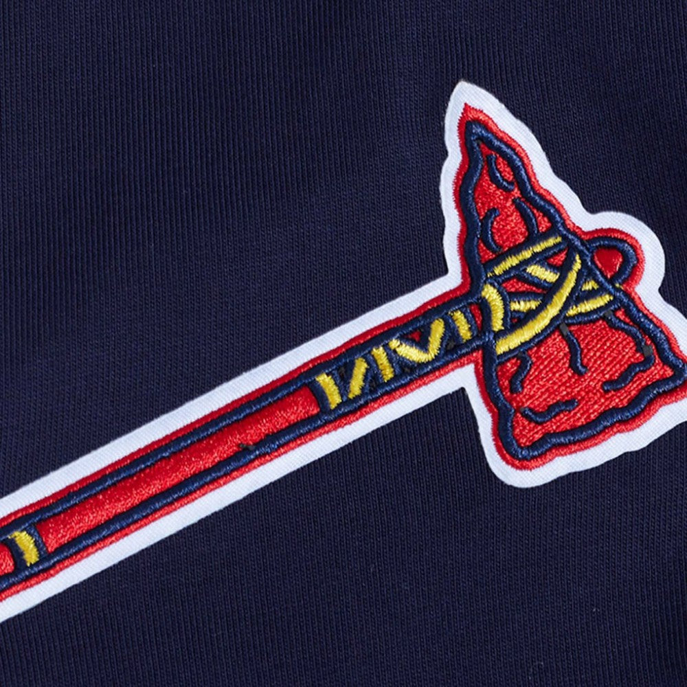 Atlanta Braves Pro Standard Turn It Up Dropped Shoulder T-Shirt - MLB T-shirts