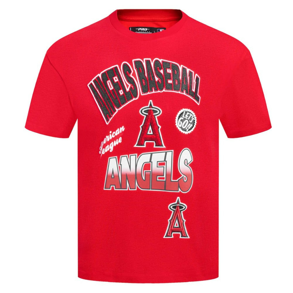 Los Angeles Angels Pro Standard Turn It Up Dropped Shoulder T-Shirt - MLB T-shirts