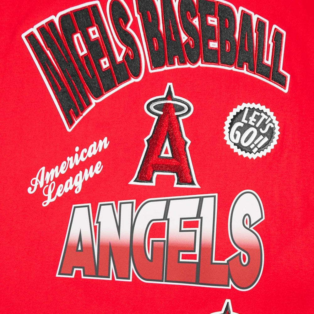 Los Angeles Angels Pro Standard Turn It Up Dropped Shoulder T-Shirt - MLB T-shirts