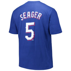 Corey Seager Texas Rangers Fanatics Big & Tall Name & Number T-Shirt - MLB T-shirts