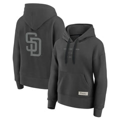 San Diego Padres Fanatics Women's Elements Future Ground Subtle Tonal Pullover Hoodie - MLB Hoodies