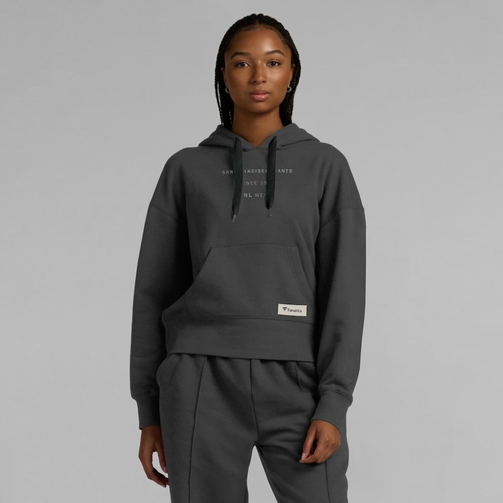 San Francisco Giants Fanatics Women's Elements Future Ground Subtle Tonal Pullover Hoodie - MLB Hoodies