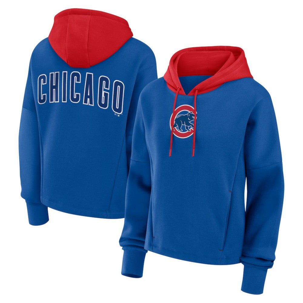 Chicago Cubs Fanatics Women's Oversized Legacy Favorite Spectator Pullover Hoodie - MLB Hoodies