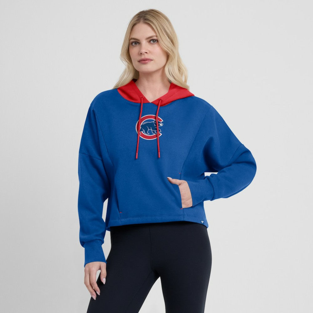 Chicago Cubs Fanatics Women's Oversized Legacy Favorite Spectator Pullover Hoodie - MLB Hoodies