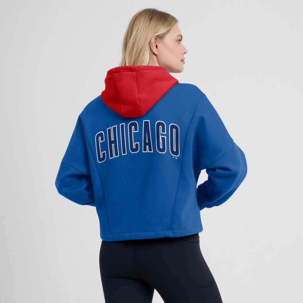 Chicago Cubs Fanatics Women's Oversized Legacy Favorite Spectator Pullover Hoodie - MLB Hoodies