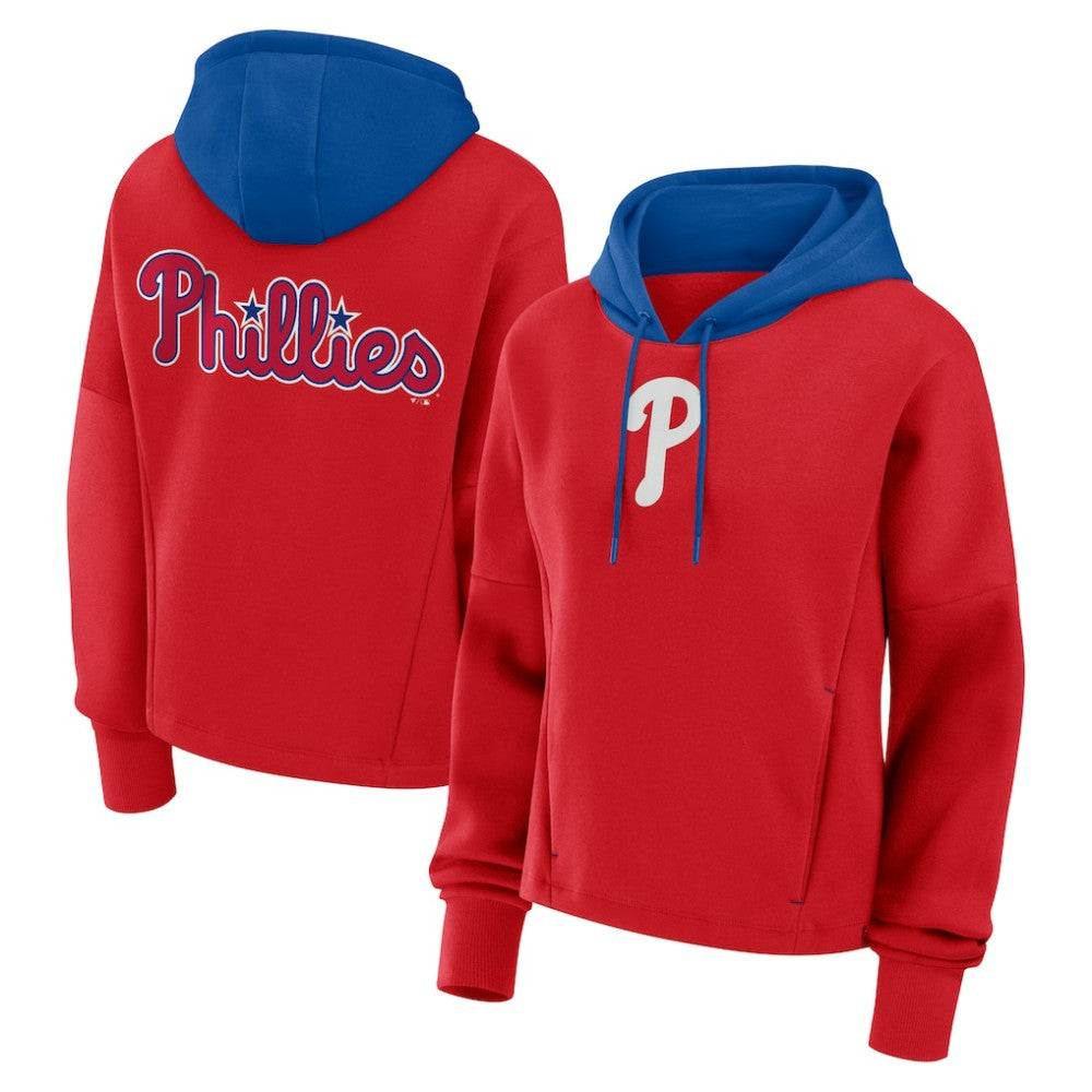 Philadelphia Phillies Fanatics Women's Oversized Legacy Favorite Spectator Pullover Hoodie - MLB Hoodies