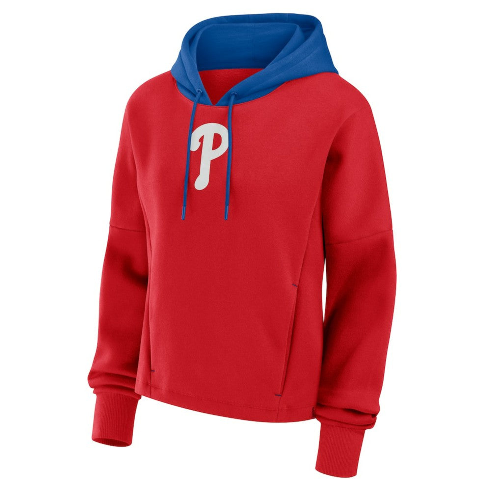 Philadelphia Phillies Fanatics Women's Oversized Legacy Favorite Spectator Pullover Hoodie - MLB Hoodies