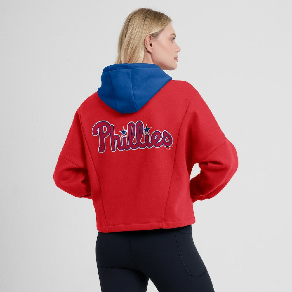 Philadelphia Phillies Fanatics Women's Oversized Legacy Favorite Spectator Pullover Hoodie - MLB Hoodies