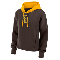 San Diego Padres Fanatics Women's Oversized Legacy Favorite Spectator Pullover Hoodie - MLB Hoodies