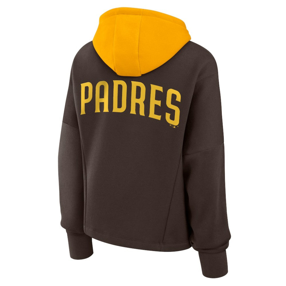 San Diego Padres Fanatics Women's Oversized Legacy Favorite Spectator Pullover Hoodie - MLB Hoodies
