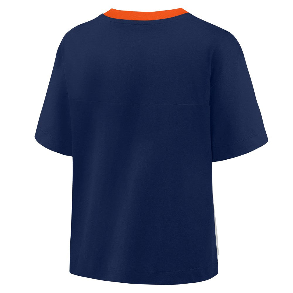 Houston Astros Fanatics Oversized Race To Win V-Neck T-Shirt - MLB T-shirts