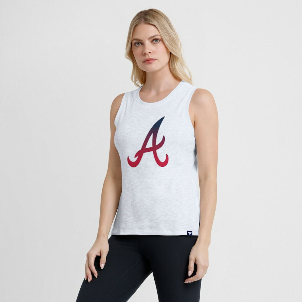 Atlanta Braves Fanatics Women's Activate Slub Tank Top - MLB Tanks