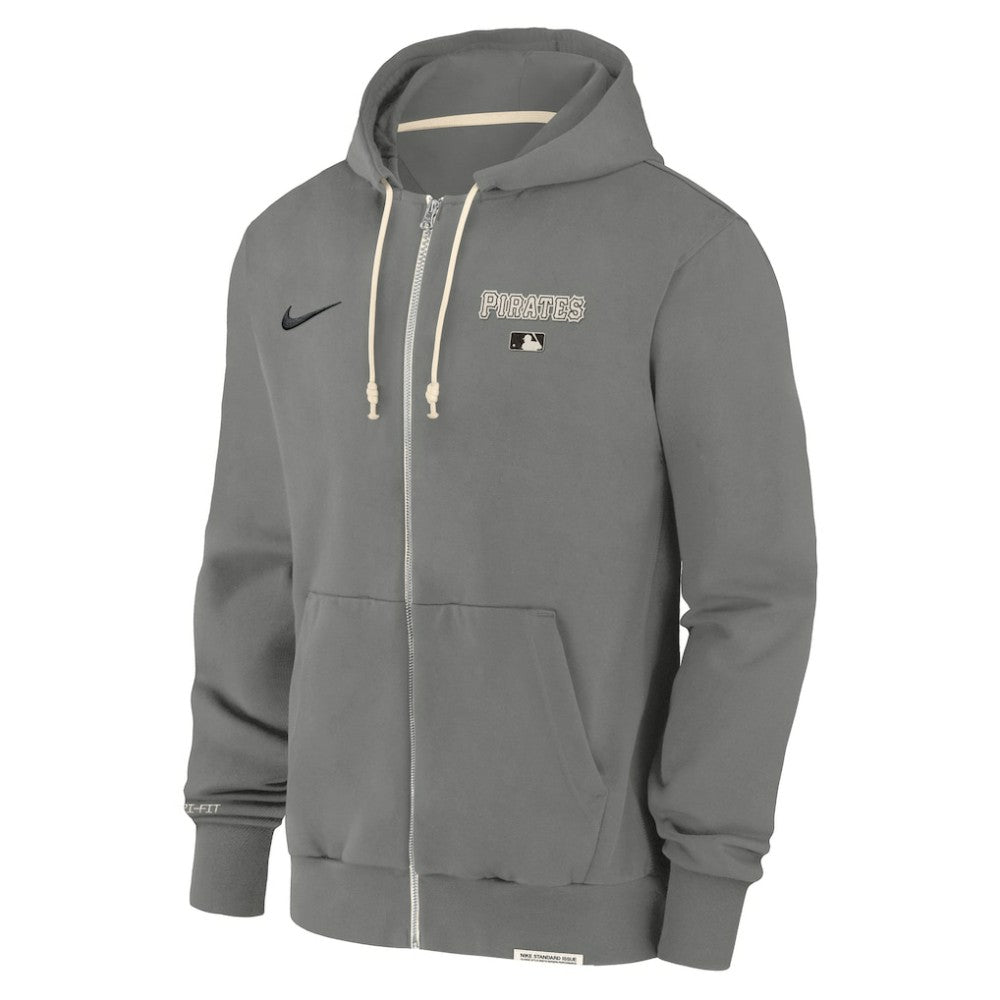 Pittsburgh Pirates Nike Authentic Collection Travel Performance Full-Zip Hoodie - MLB Hoodies