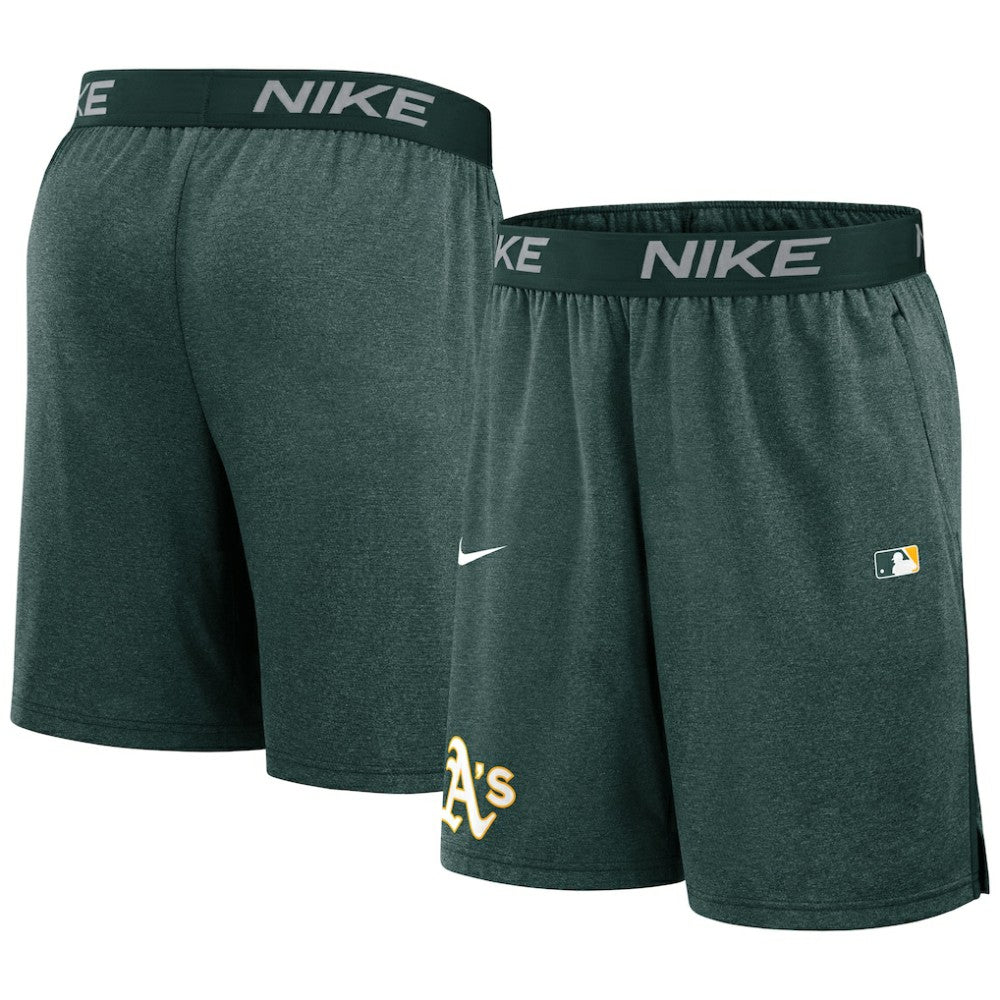 Athletics Nike Authentic Collection Performance Knit Shorts - MLB Shorts