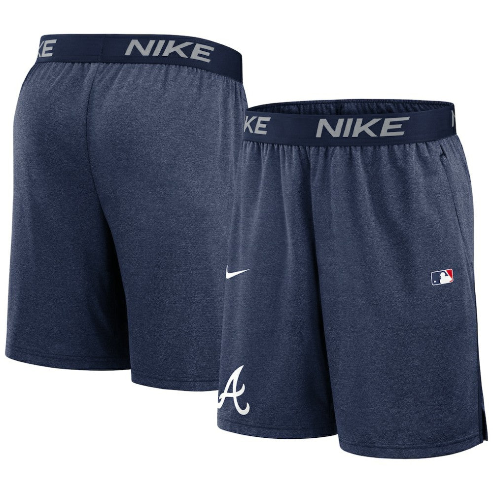 Atlanta Braves Nike Authentic Collection Performance Knit Shorts - MLB Shorts