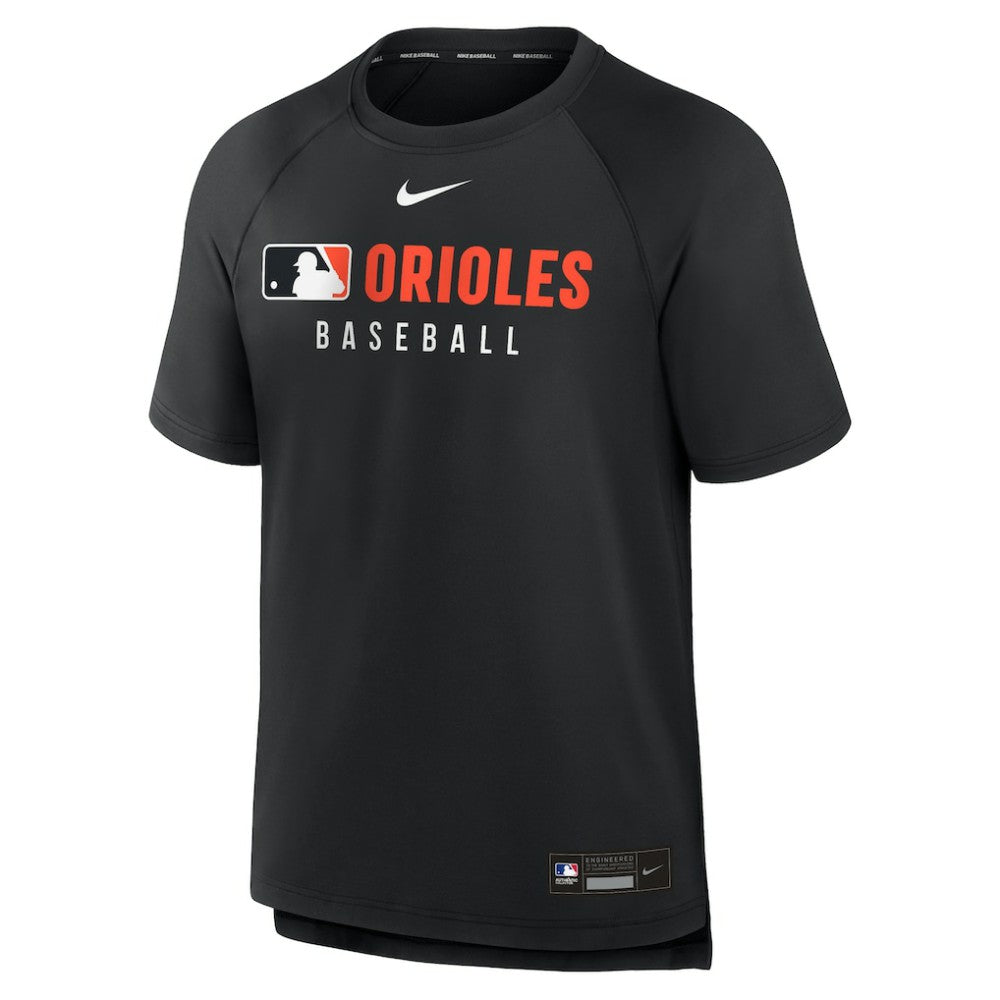 Baltimore Orioles Nike Authentic Collection Pregame Raglan Dri-FIT T-Shirt - MLB T-shirts