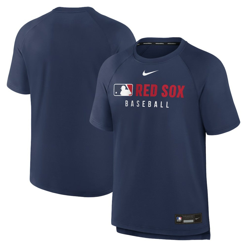 Boston Red Sox Nike Authentic Collection Pregame Raglan Dri-FIT T-Shirt - MLB T-shirts