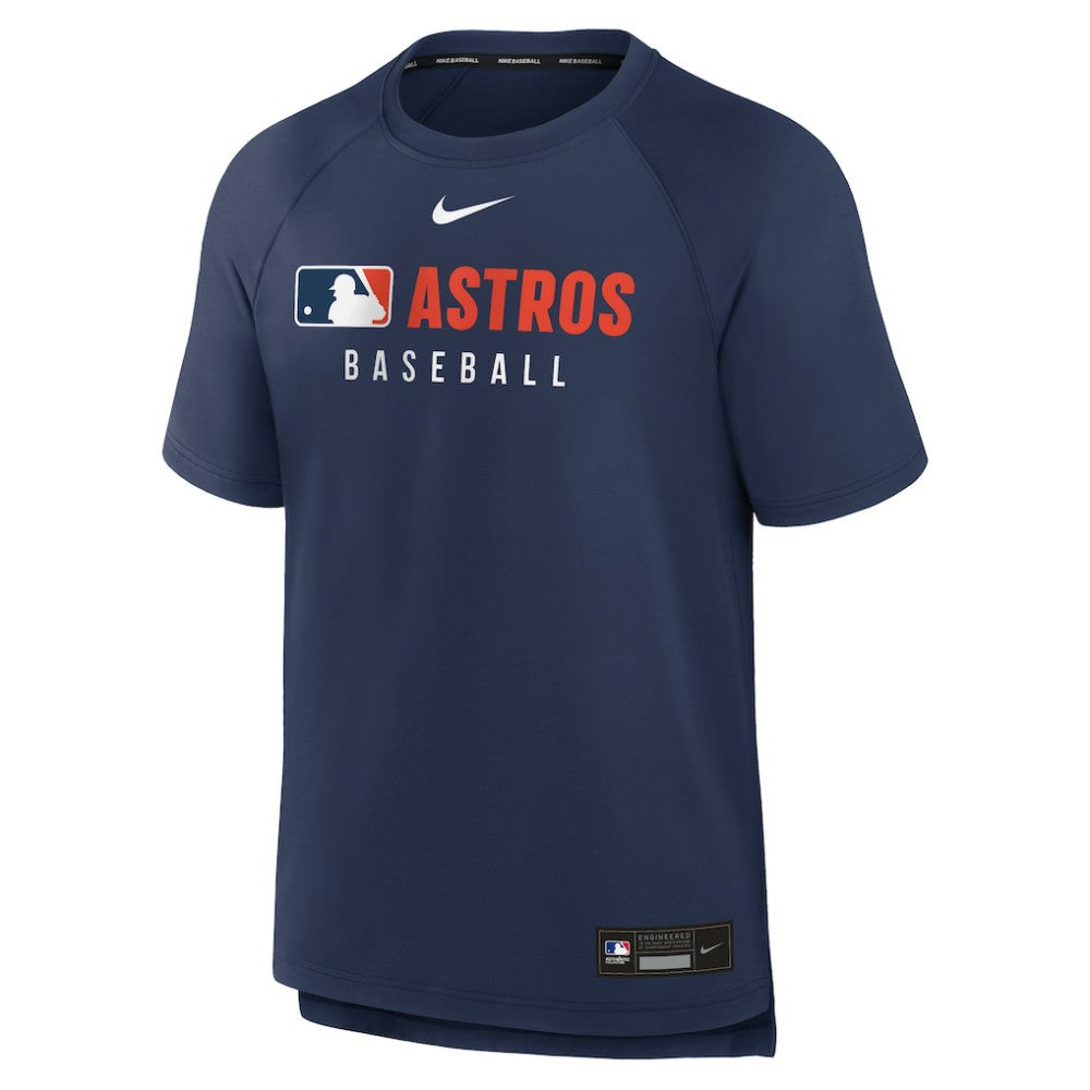 Houston Astros Nike Authentic Collection Pregame Raglan Dri-FIT T-Shirt - MLB T-shirts