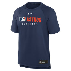 Houston Astros Nike Authentic Collection Pregame Raglan Dri-FIT T-Shirt - MLB T-shirts