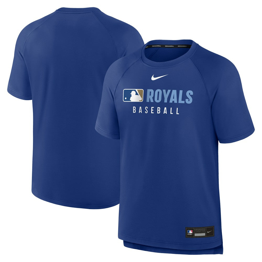 Kansas City Royals Nike Authentic Collection Pregame Raglan Dri-FIT T-Shirt - MLB T-shirts