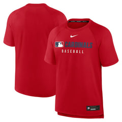 St. Louis Cardinals Nike Authentic Collection Pregame Raglan Dri-FIT T-Shirt - MLB T-shirts