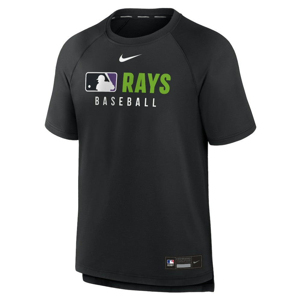 Tampa Bay Rays Nike Authentic Collection Pregame Raglan Dri-FIT T-Shirt - MLB T-shirts