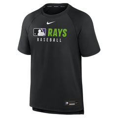 Tampa Bay Rays Nike Authentic Collection Pregame Raglan Dri-FIT T-Shirt - MLB T-shirts