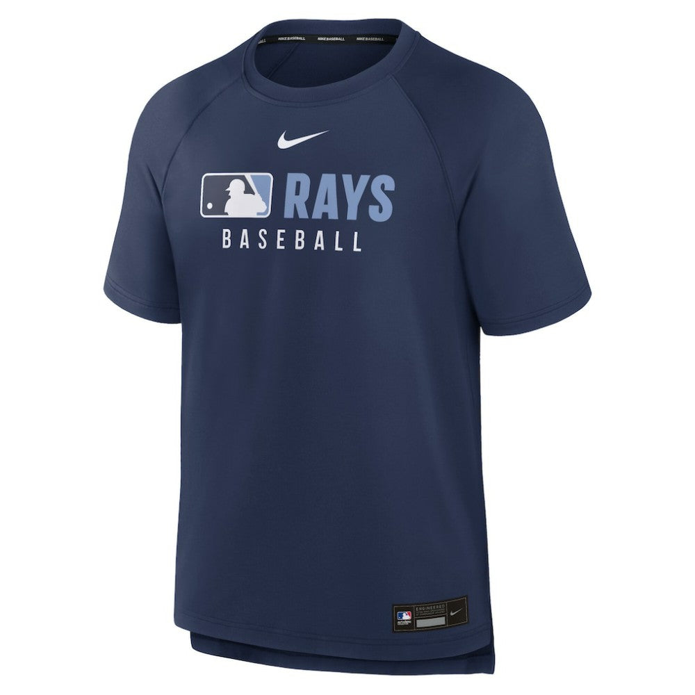 Tampa Bay Rays Nike Authentic Collection Pregame Raglan Dri-FIT T-Shirt - MLB T-shirts