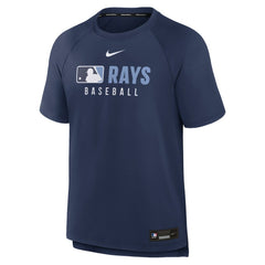 Tampa Bay Rays Nike Authentic Collection Pregame Raglan Dri-FIT T-Shirt - MLB T-shirts
