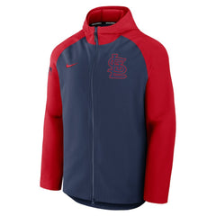 St. Louis Cardinals Nike Authentic Collection Raglan Performance Full-Zip Jacket - MLB Jackets