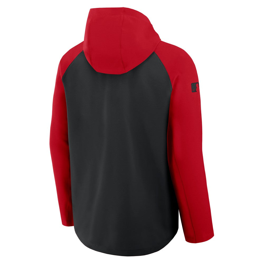 Cincinnati Reds Nike Authentic Collection Raglan Performance Full-Zip Jacket - MLB Jackets