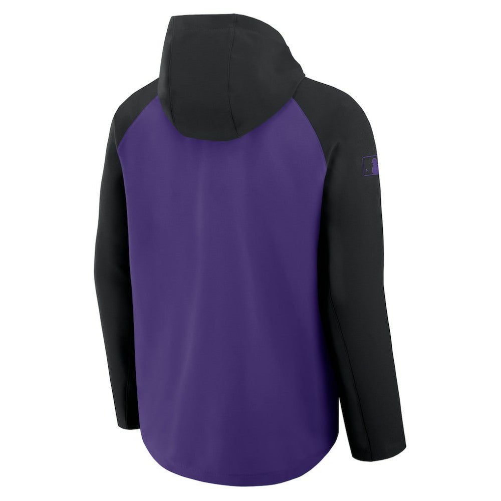 Colorado Rockies Nike Authentic Collection Raglan Performance Full-Zip Jacket - MLB Jackets