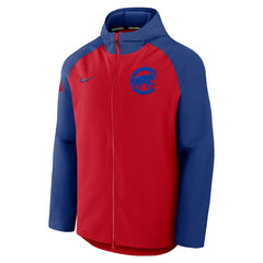 Chicago Cubs Nike Authentic Collection Raglan Performance Full-Zip Jacket - MLB Jackets