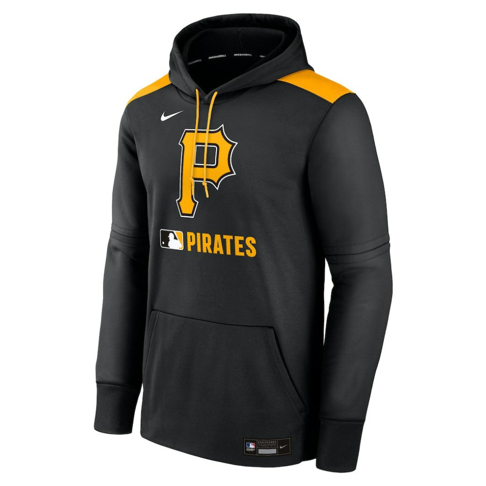 Pittsburgh Pirates Nike Authentic Collection Performance Pullover Hoodie - MLB Hoodies