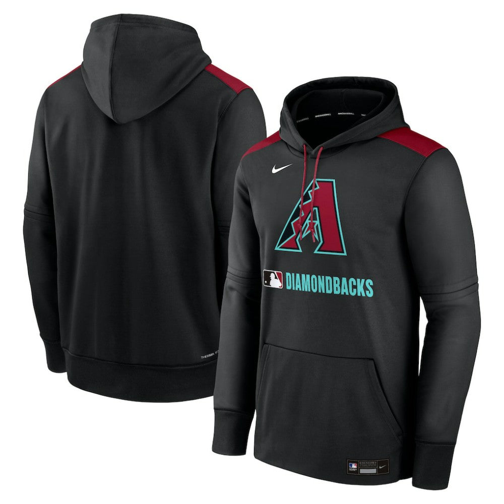 Arizona Diamondbacks Nike Authentic Collection Performance Pullover Hoodie - MLB Hoodies