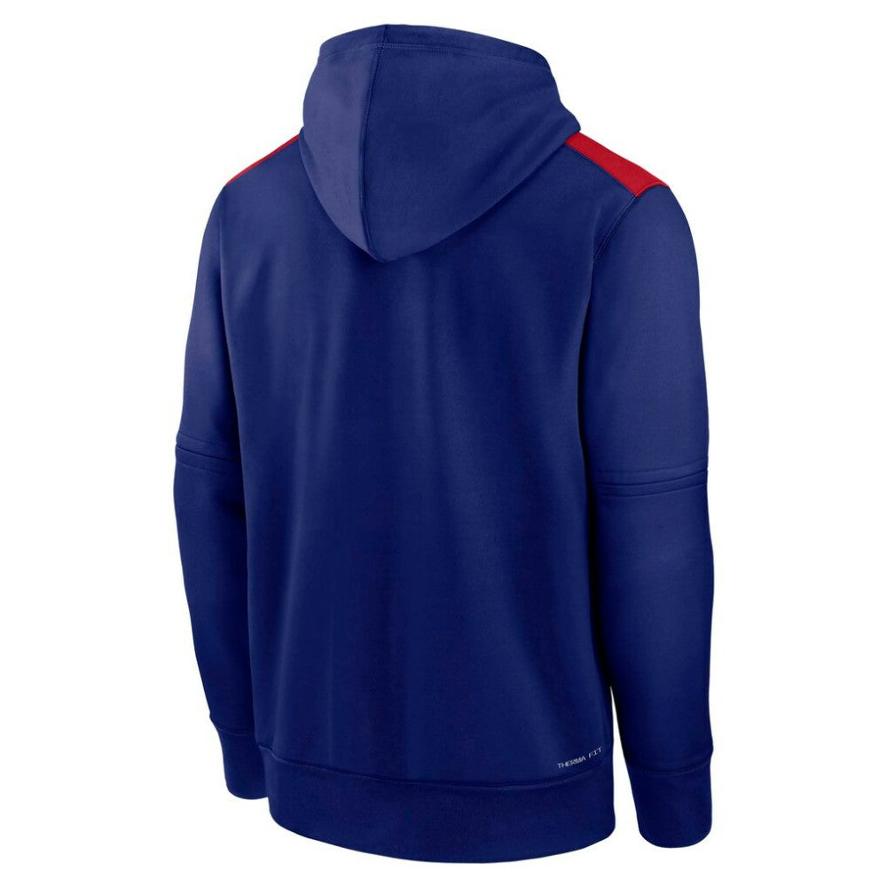 Texas Rangers Nike Authentic Collection Performance Pullover Hoodie - MLB Hoodies