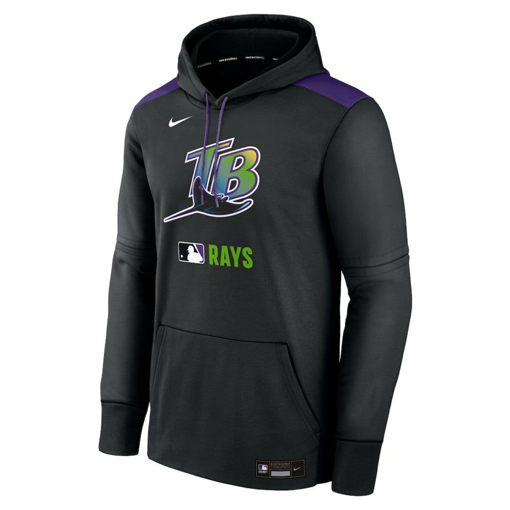 Tampa Bay Rays Nike Authentic Collection Performance Pullover Hoodie - MLB Hoodies