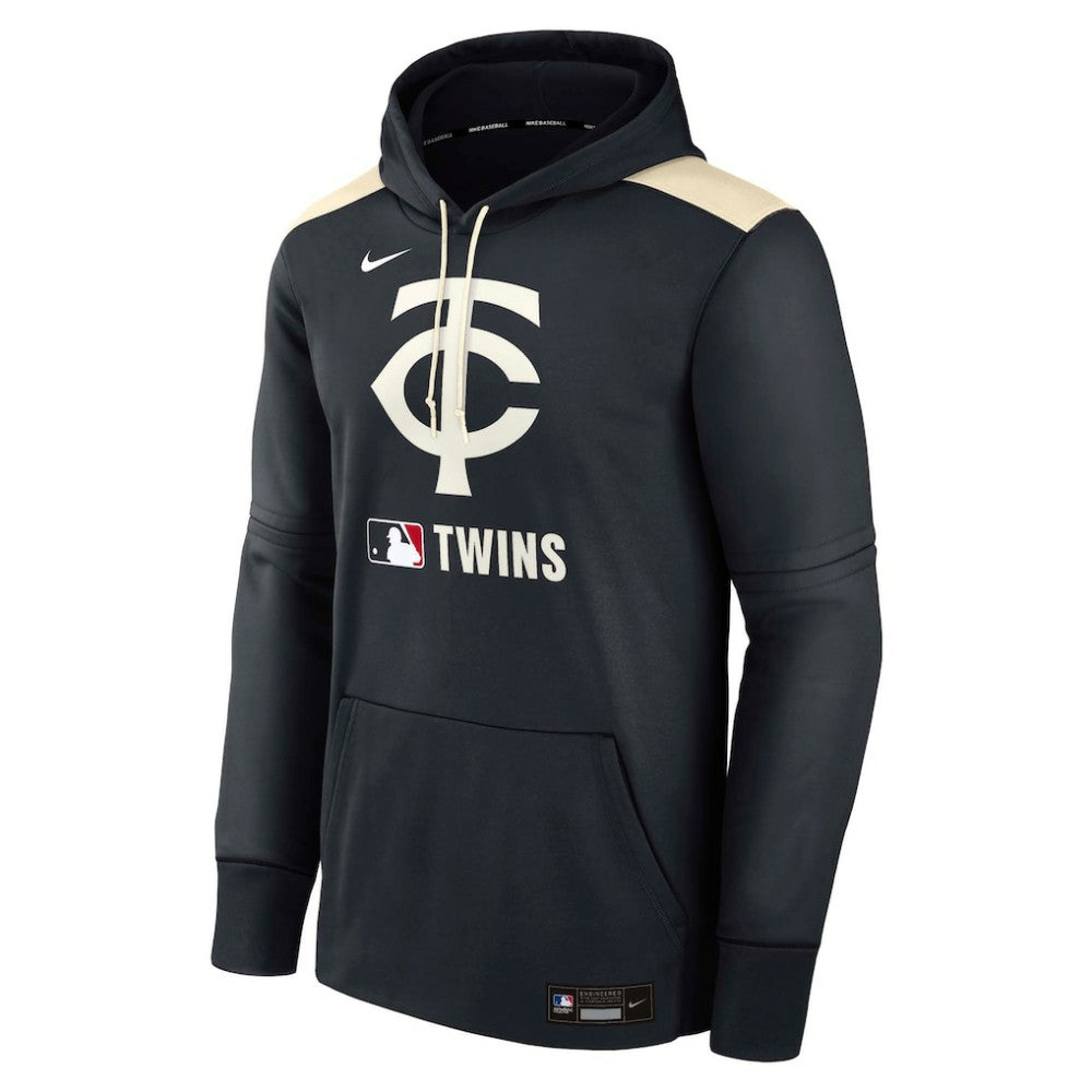 Minnesota Twins Nike Authentic Collection Performance Pullover Hoodie - MLB Hoodies