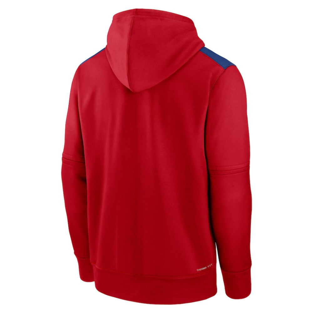 Philadelphia Phillies Nike Authentic Collection Performance Pullover Hoodie - MLB Hoodies