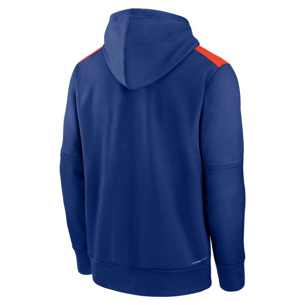 New York Mets Nike Authentic Collection Performance Pullover Hoodie - MLB Hoodies