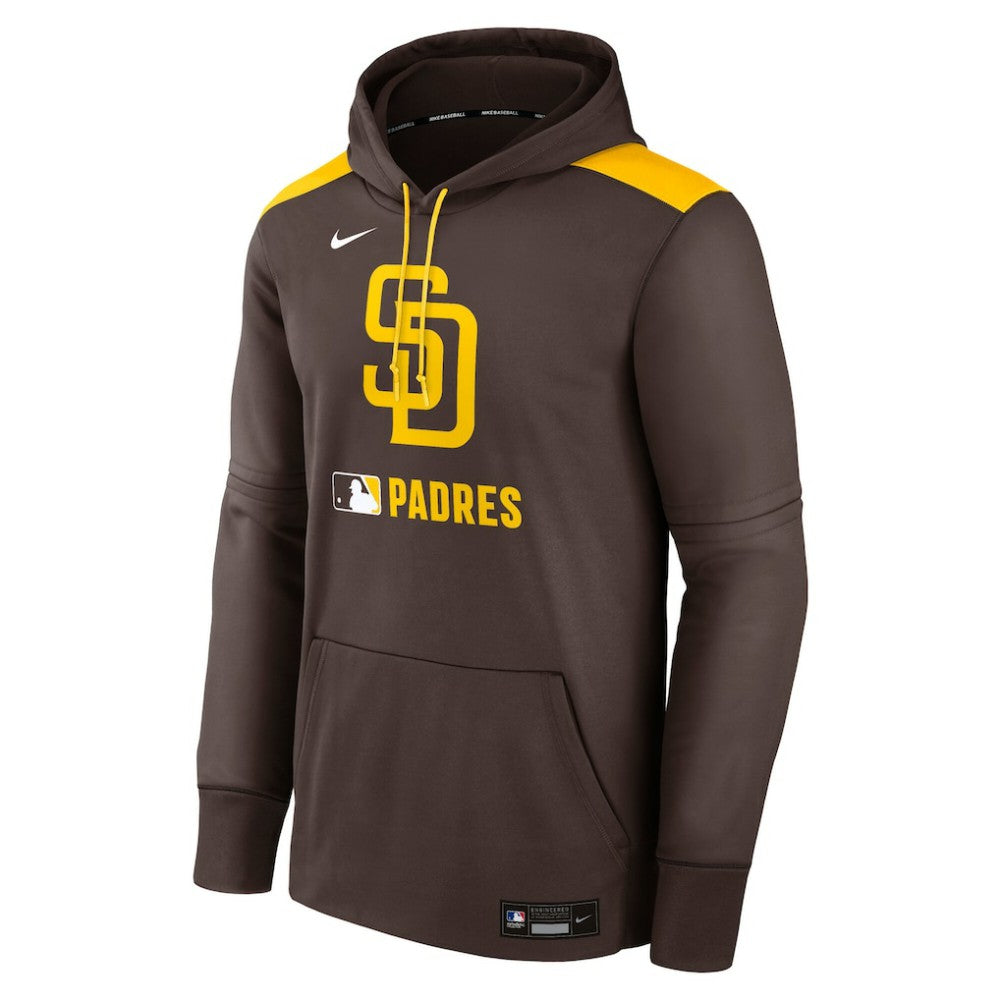 San Diego Padres Nike Authentic Collection Performance Pullover Hoodie - MLB Hoodies