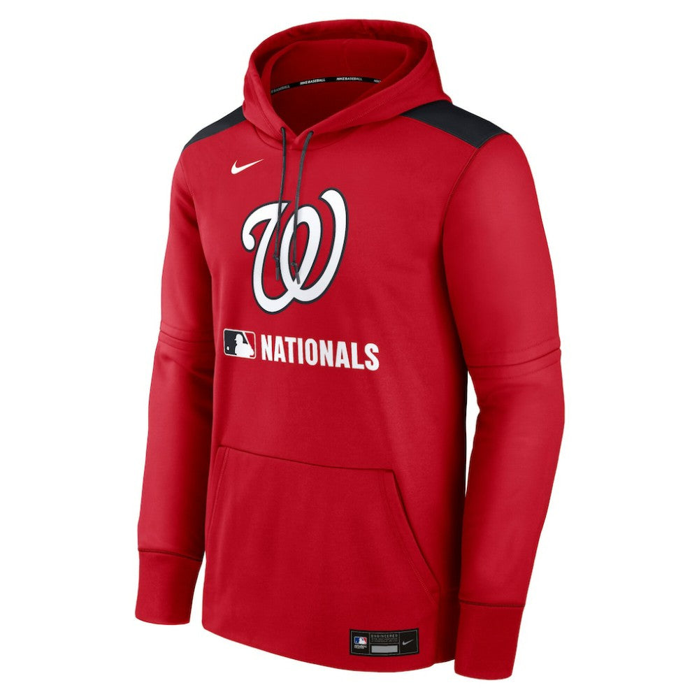 Washington Nationals Nike Authentic Collection Performance Pullover Hoodie - MLB Hoodies