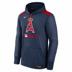 Los Angeles Angels Nike Authentic Collection Performance Pullover Hoodie - MLB Hoodies