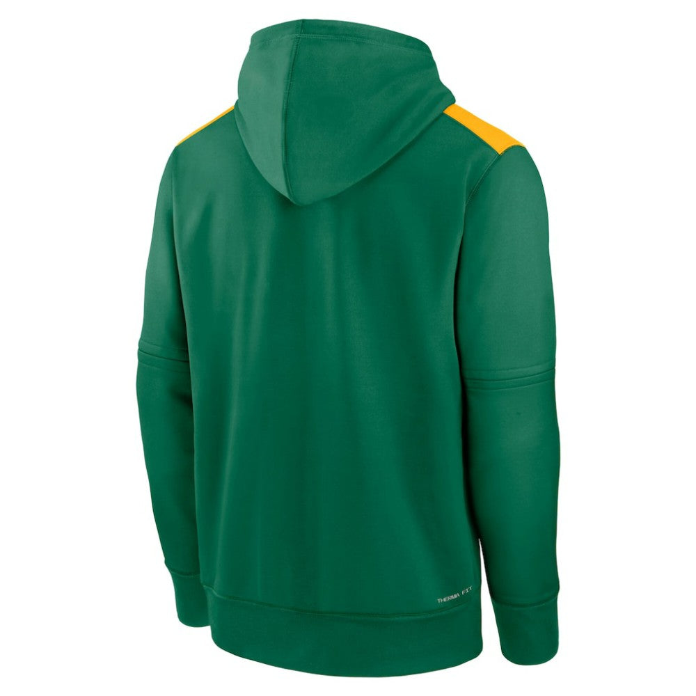 Athletics Nike Authentic Collection Performance Pullover Hoodie - MLB Hoodies