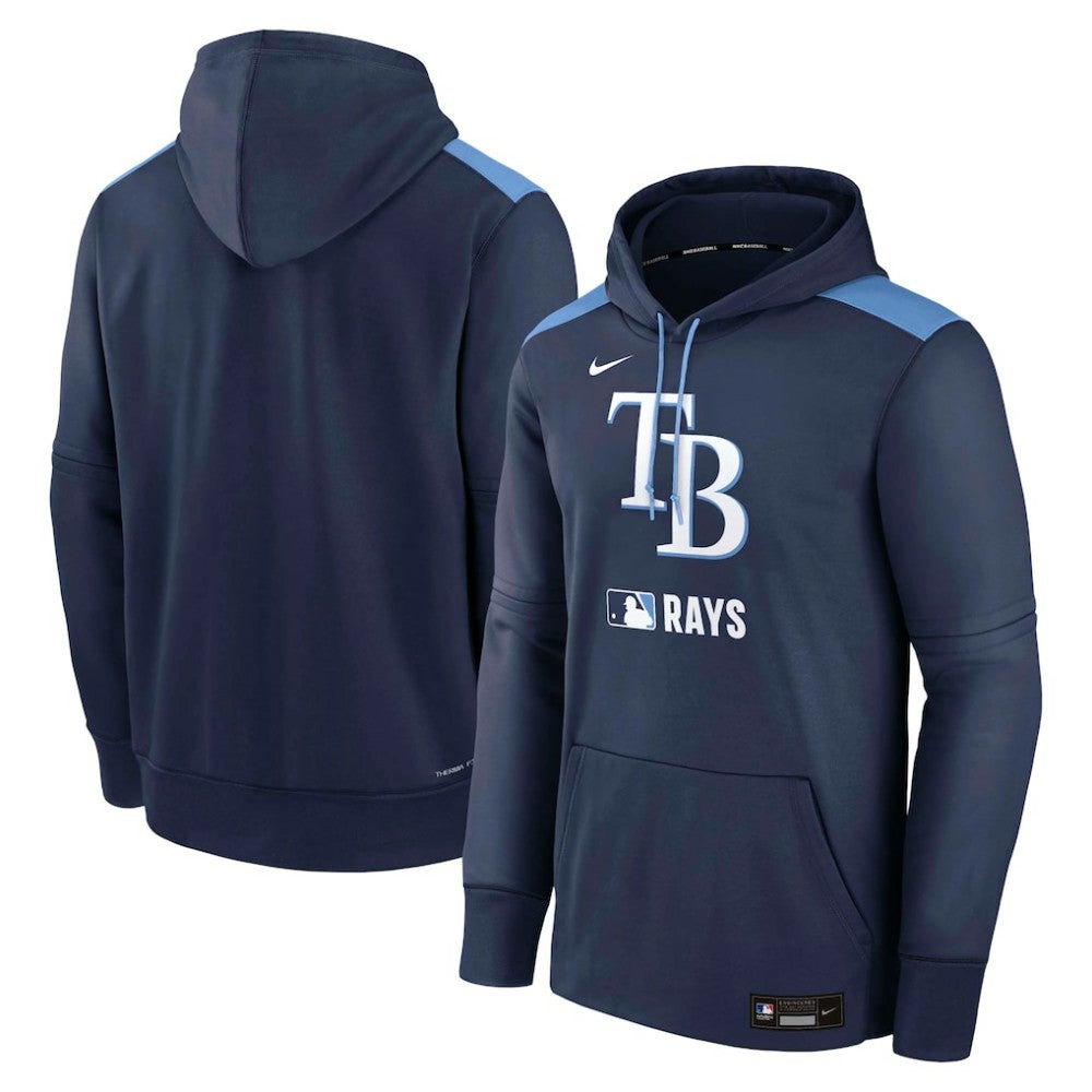 Tampa Bay Rays Nike Authentic Collection Performance Pullover Hoodie - MLB Hoodies