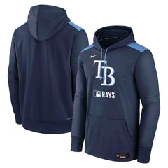Tampa Bay Rays Nike Authentic Collection Performance Pullover Hoodie - MLB Hoodies