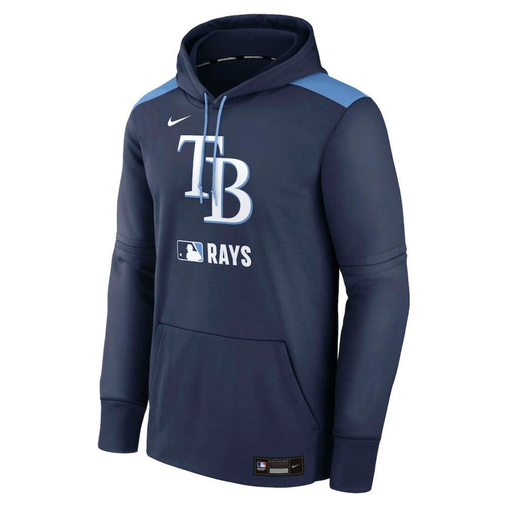Tampa Bay Rays Nike Authentic Collection Performance Pullover Hoodie - MLB Hoodies
